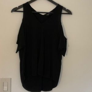 Trouve Cold Shoulder Top